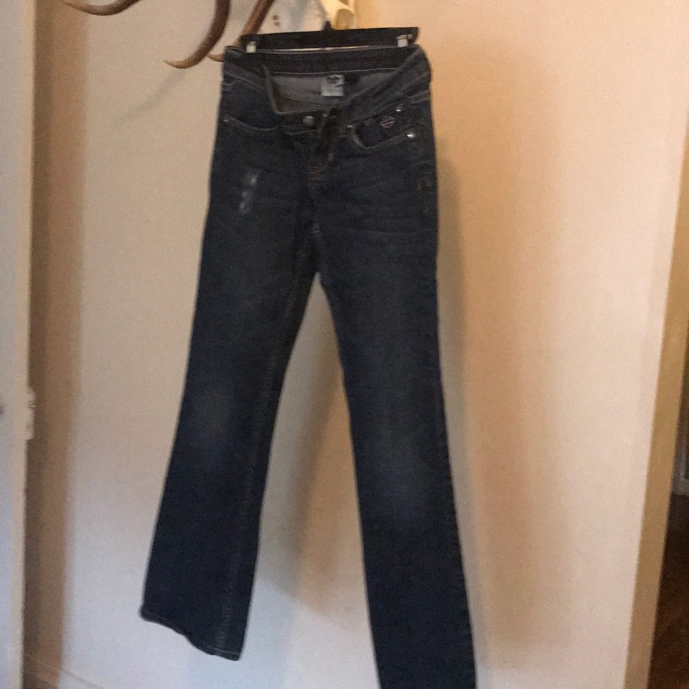 Harley Davidson size 2 blue jeans
